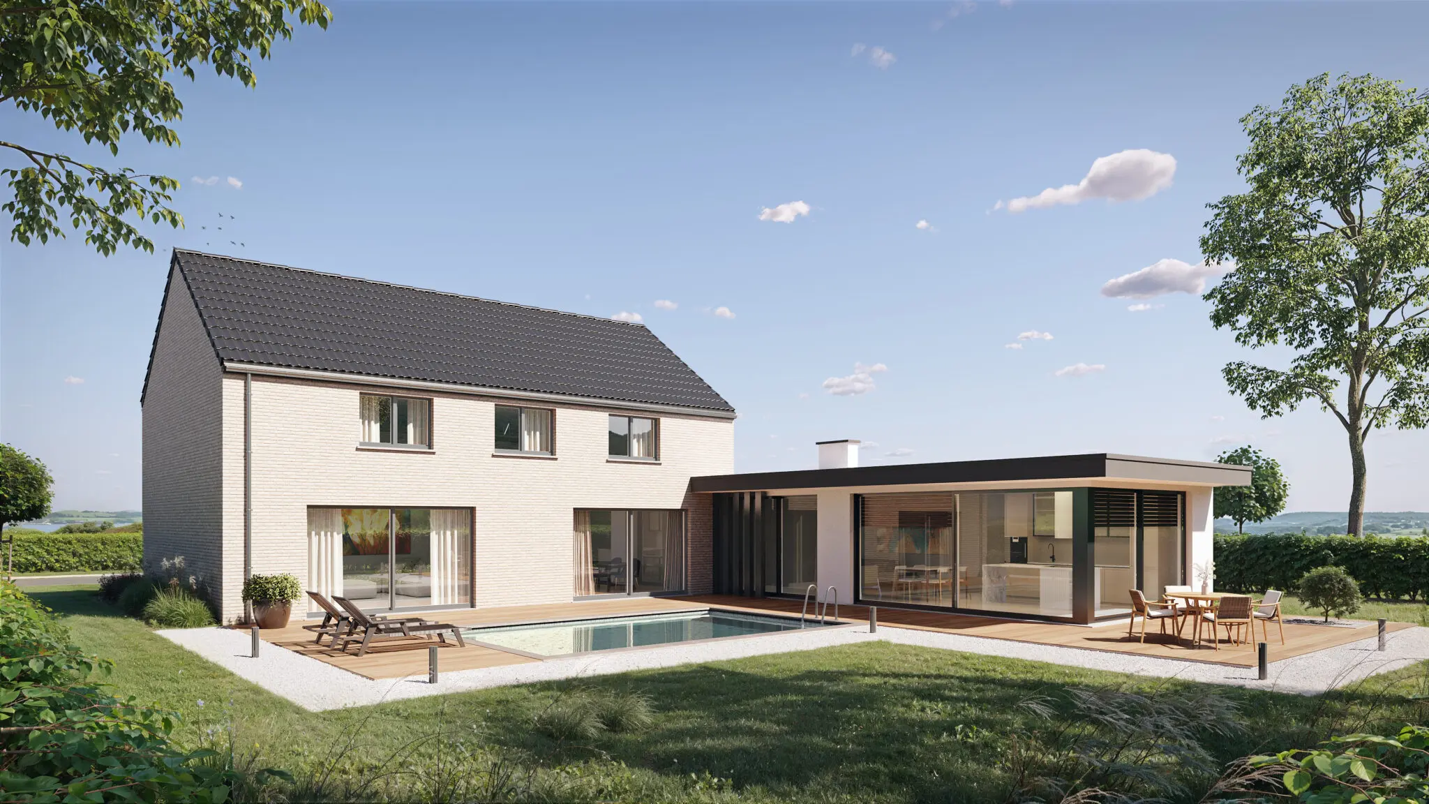 modele extension maison compère